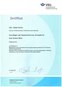 Grundlagen der Kassensicherung: Konzepte für eine sichere Bank